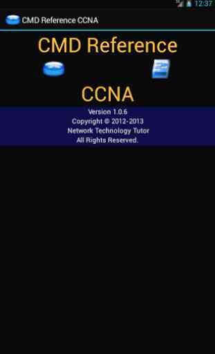 CMD Reference CCNA 1