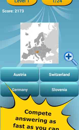 Countries Location Maps Quiz 2
