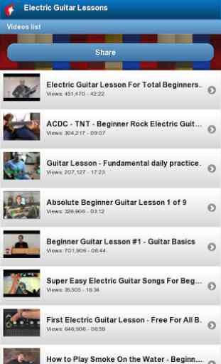 Electric Guitar Lessons 3