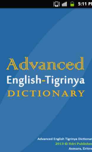 English-Tigrinya Dictionary 1