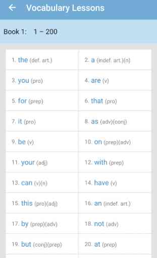 English Vocabulary 3