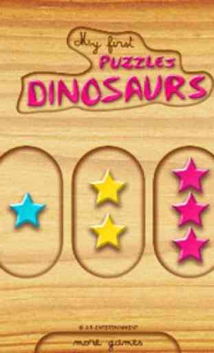 First Kids Puzzles: Dinosaurs 1