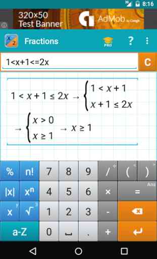 Fraction Calculator by Mathlab 4