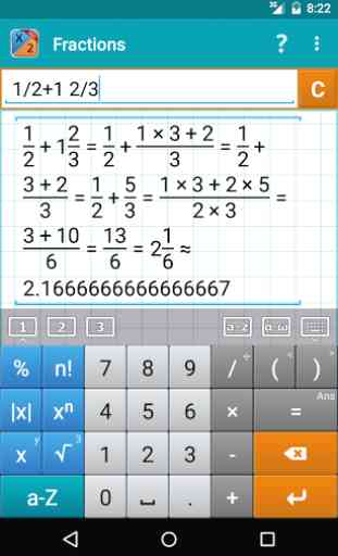 Fraction Calculator MathlabPRO 1