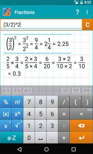 Fraction Calculator MathlabPRO 2