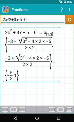 Fraction Calculator MathlabPRO 3