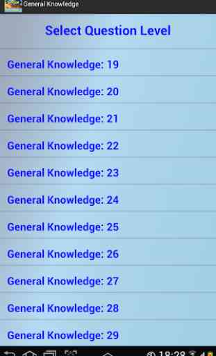 General Knowledge 3