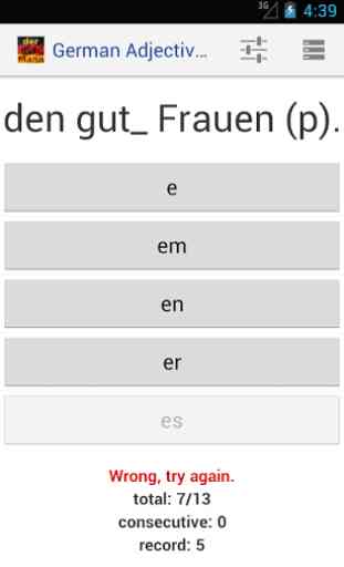 German Adjective Declension 2