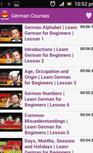 German Courses for  Beginner 4