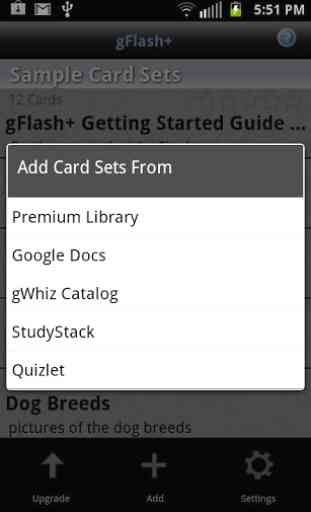 gFlash+ Flashcards & Tests 3