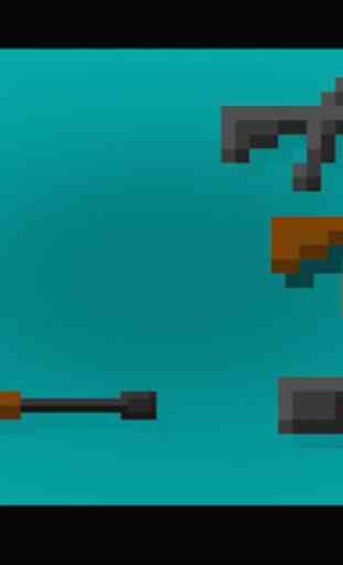 Gun Mod: Guns in Minecraft PE 2