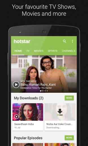 Hotstar TV Movies Live Cricket 1