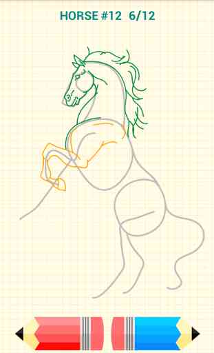 How to Draw Horses 4