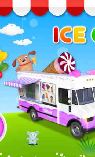 Ice Cream Truck Kids Vehicles 1