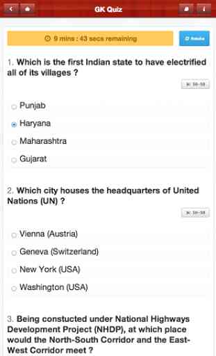 India GK Quiz Questions 4