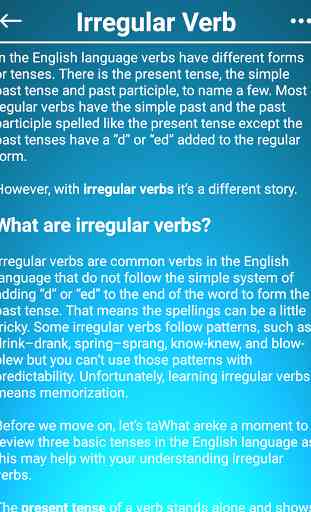 Irregular Verb Dictionary Full 1