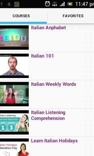 Italian Conversation Courses 1