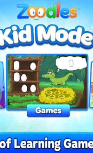 Kid Mode: Free Learning Games 1