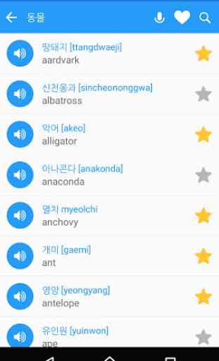 Korean vocabulary daily 4