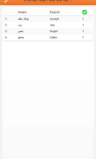 Learn Arabic Vocabulary Free 4