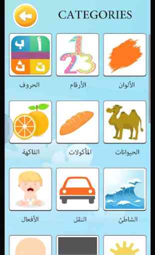 Learn arabic vocabulary game 2