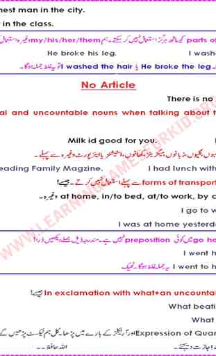 Learn English Tenses in Urdu 3