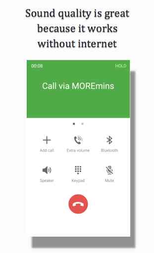 MOREmins international calls 2