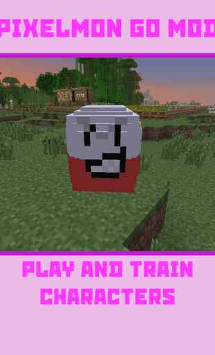 Pixelmon Go Mod for Minecraft 4