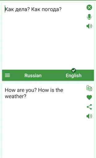 Russian - English Translator 2