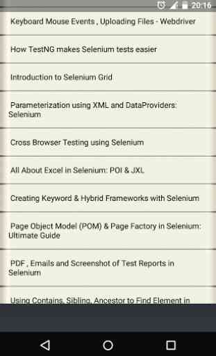 Selenium tutorial Pro 2