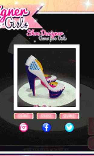 Shoe Designer Game for Girls 4