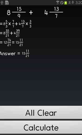 Simple Fraction Calculator 1