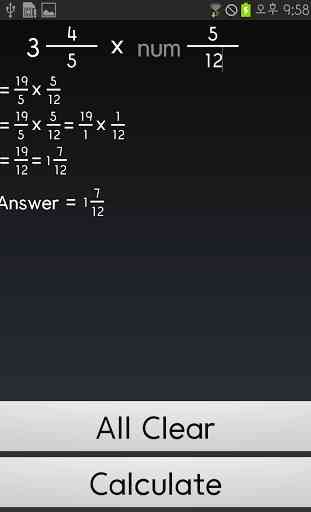 Simple Fraction Calculator 3