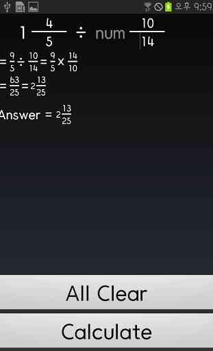 Simple Fraction Calculator 4