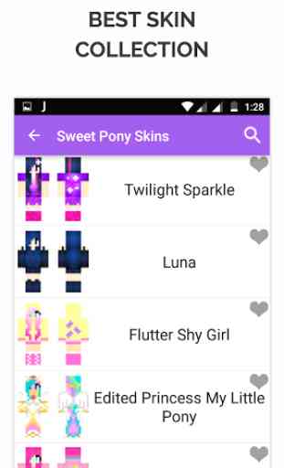 Sweet Pony Skin for Minecraft 2