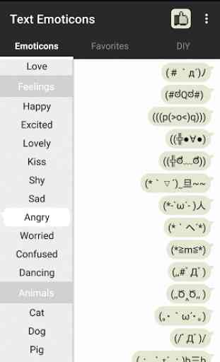 Text Emoticons 3