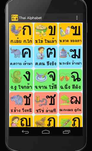 Thai Alphabet 2