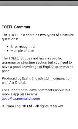 TOEFL® Grammar 4