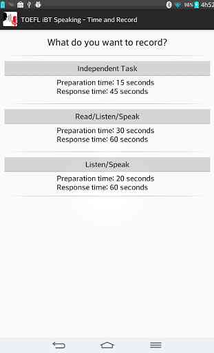 TOEFL iBT Speaking - Recorder 3