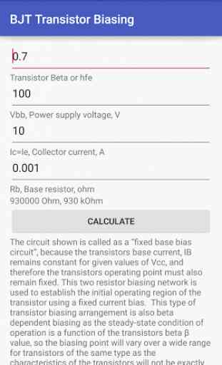 Transistor Biasing Calc 4
