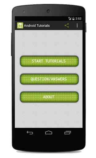 Tutorials for Android 1