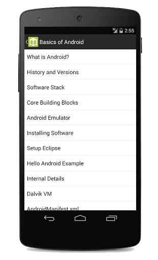 Tutorials for Android 3