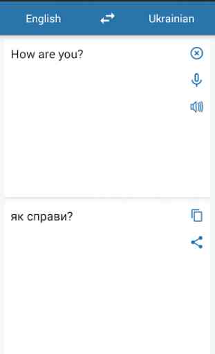 Ukrainian English Translator 2