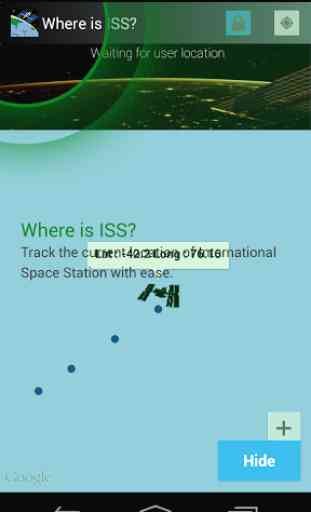 Where is ISS? 1