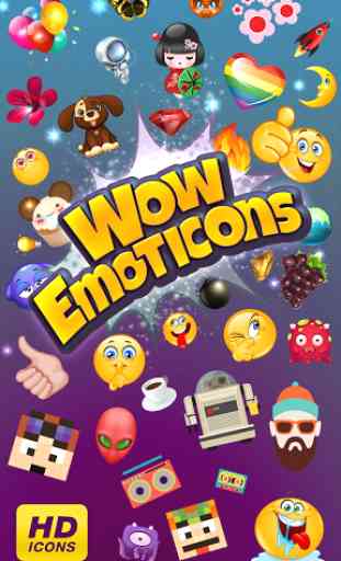 Wow Emoticons - Amazing Emoji 1