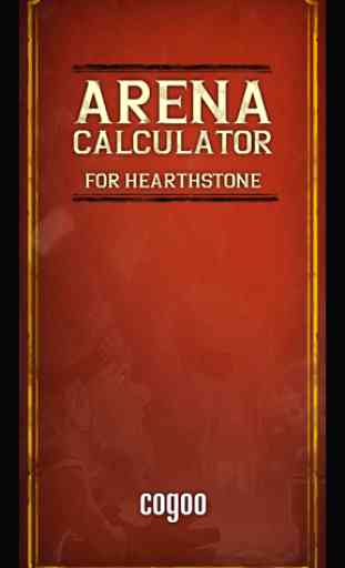 Arena Calculator (Hearthstone) 1