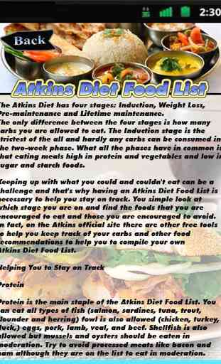 Atkins Diet Food List 4