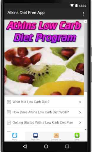 Atkins Diet Free App 1