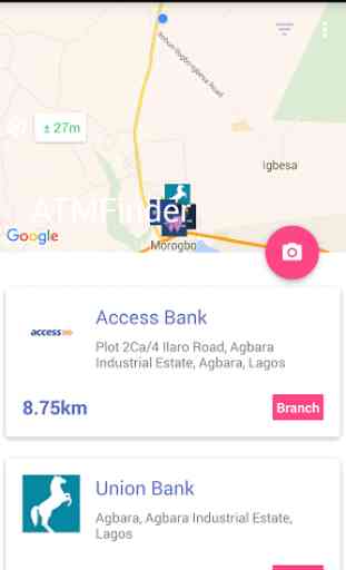 ATM / Bank Finder (Nigeria) 2