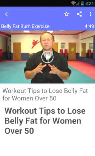 Belly Fat Burn Exercise 3